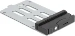 Kettaseadme pesa adapter DELOCK Wechselrahmen Einschub 1 x 2,5-tollise SATA/SAS HDD/SSD jaoks (MPN 47133)
