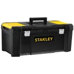 Stanley Essential 26 in plastikust t&ouml;&ouml;riistakast STST82976-1, 33 l, must/kollane