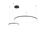 Sibiu 2023193-2-BK LED rippvalgusti, 2 &uuml;marat varjundit, 4000 K, must