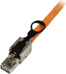 Synergy 21 CAT6A RJ45 Field-Terminable TP Plug, Tool-Free, Shielded, Push/Pull Latch