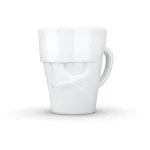FIFTYEIGHT PRODUCTS FIFTYEIGHT Henkelbecher 350ml - Grumpy White
