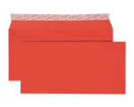 ELCO Color &Uuml;mbrik C5/6 (114 x 229 mm), aknata, 100 g/m&sup2;, punane, 250 tk (18833.92)