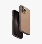 UNIQ Lyden DS MagClick Laadimiskorpus iPhone 16 Pro Max 6.9 tolli jaoks, Pruun/Tulehall