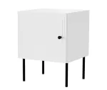 &Ouml;&ouml;kapikomplekt 2 tk cama meble PALAZZO BIS 45&times;39&times;K59 cm, valge matt, MDF/puitlaastplaat
