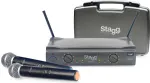 Stagg SUW 50 MM EG EU UHF juhtmevaba k&auml;simikrofonis&uuml;steem