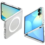 SPIGEN AirSkin MagSafe Galaxy Z Flip 8 &uuml;mbris l&auml;bipaistev/valge