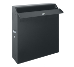 Vaddio Middle Atlantic WRS 8 - kapp - seinakinnituseks - must - 8U - 48,3 cm (19 inch)