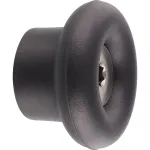 Wagner design yourself DOT GH 0201 seinakonks, must, 1 konks, kruvikinnitus, plastik 17020121