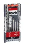 kwb 109146 klaasipuuride komplekt, 6 osa, 5/6/8 mm, volframkarbiid, klaasile, plaadile, keraamikale, peeglile, portselanile