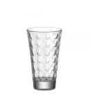 Esmeyer Leonardo OPTIC joogiklaaside komplekt, 300 ml, sisemine reljeefne dekoratsioon, kooniline, 130 mm k&otilde;rgus, 6 tk 410-749