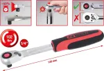 KS TOOLS 1/4 SlimPOWER p&ouml;&ouml;ratav p&otilde;rkmehhanism, 72 hammast (920.1490)