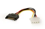 GEMBIRD SATA (isane) to Molex (emale) toitekaabel, 15 cm
