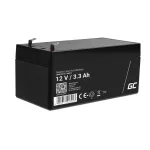 Green Cell AGM19 UPS aku &ndash; suletud pliiaku, 12 V, 3,3 Ah