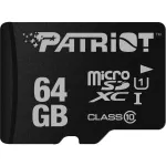 M&auml;lukaart PATRIOT MicroSDXC 64 GB UHS‑I Class 10 U1 80 MB/s (PSF64GMDC10)