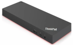 Lenovo 40AN0135EU s&uuml;learvuti dokkimisjaam / pordireplikaator Juhtmega Thunderbolt 3 Must, Punane