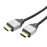 j5create JDC52 Ultra HD 4K HDMI&trade; kaabel, must ja hall, 2 m