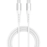 USB-kaabel 4smarts 541452 1,5 m USB-C valge 0,48 Gbit/s