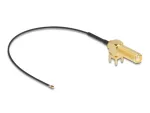 DeLOCK Coaxial kaabel 12031 0,15 m RP-SMA I-PEX MHF4 Must