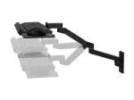 Klaviatuuriklamber Ergotron LX Pro Wall klaviatuur Arm must Alumiinium