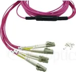 BlueOptics X66205-5-BO InfiniBand fiiberoptiline kaabel 5 m MPO 4x LC