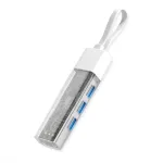 ROLINE mobiilne USB 3.2 Gen 1 jaotur, 4-suunaline, Type A+C &uuml;henduskaabel