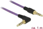 Audio kaabel DeLOCK 85611 1m 3.5mm lilla