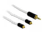 Audio kaabel DeLOCK 85848 1,2 m 2,5 mm 2x MMCX valge