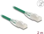 v&otilde;rgukaabel DeLOCK RJ45 Cat.6A plug to plug 2m roheline