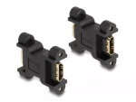 DeLOCK HDMI adapter emane-emane kruvi&uuml;hendusega 66068 Must