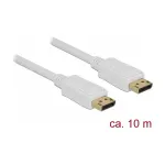 DisplayPort kaabel DeLOCK 84863 10 m Valge