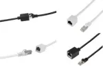 Logilink Professional - Patch-Extension kaabel - RJ-45 (M) to RJ-45 (W) - 1 m - S/FTP - CAT 6a - Halogen-Free, Snagless, robust - Must (CQX033S)