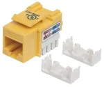 Intellinet 210584 Keystone-pesa, Cat6, UTP, Punch-down, kollane