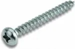 Kruvi cimco 190108 &mdash; tsingitud metall, puitkiudplaadile, 25 mm pikkus, 4,5 mm keerme l&auml;bim&otilde;&otilde;t, 1 tk