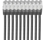 shiverpeaks BS75711-H0.5S-SET10 v&otilde;rgukaabel Must 0,5 m Cat6 S/FTP (S-STP) (BS75711-H0.5S-SET10)