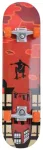 Schildkroet Funsports Kicker 31 rula, punane parkuurilaud 790 x 200 mm