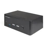 StarTech.com 2-pordiline kahe monitoriga HDMI KVM-l&uuml;liti &ndash; 4K 60 Hz Ultra HD HDR &ndash; lauaarvuti 4K HDMI 2.0 KVM-l&uuml;liti 2-pordilise USB 3.0 jaoturi (5 Gbit/s) ja 4x USB 2.0 HID-ga, heli &ndash; kiirklahvivahetus &ndash; TAA
