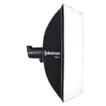 Softbox Elinchrom Rotalux Squarebox 1000&times;1000&times;420 mm, must/h&otilde;bedane