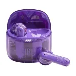 JBL Tune Flex Ghost Edition k&otilde;rvaklapid True Wireless Stereo (TWS) k&otilde;rvasisesed k&otilde;ned/muusika Bluetooth lilla, pooll&auml;bipaistev