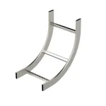 KSVI-600 R=300 HDG Ladder Vertical Inside Bend 90&deg; 600mm Width 300mm Radius