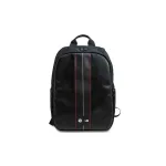 BMW Carbon Red Stripes 16 inch Laptop Backpack Black/Red