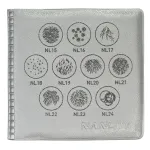 Nanlite Gobo Set 2 - 10 roostevabast terasest gobot Forza 60 seeria jaoks