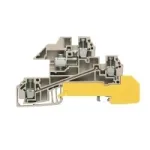 Weidm&uuml;ller L&auml;biv klemmliist, beež, 2,5 mm&sup2;, 24 A, 50 tk