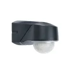 ESYLUX RC 280i passiivne infrapuna (PIR) lae-/seinaliikumisandur 20 m ulatusega 360&deg; must IP54 2500 Lux 2,5 m