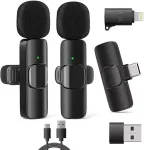 RealPower HS-1 juhtmeta mikrofonis&uuml;steem - 2 d&uuml;naamilist k&auml;sitsimikrofoni ja 1 UHF-vastuv&otilde;tja (863-865 MHz) - 30 m leviala - USB-C laetav vastuv&otilde;tja - 495513