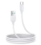 Joyroom USB laadimis- ja andmekaabel - USB Type C 3A 1m Valge