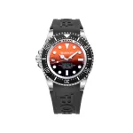 BOBROFF MAN BF0004i-BFSTN 42mm Kvarts Analoogkell Must Sihtnahkrihm