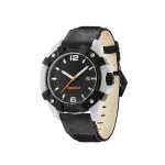 TIMBERLAND meeste Chocorua kvartsanaloogkell 44 mm roostevabast terasest korpusega pruunist nahast rihmaga 13326JPGYB02B