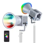 NEEWER HS60C 60W RGB COB LED videovalgustus, 8700 Lux, CRI 97+, rakenduse/2.4G juhtimine