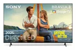Sony Bravia 3 K-75S35B 75-tolline (189 cm) 4K UHD Smart-teler, Google TV, Direct LED HDR, Wi-Fi, must
