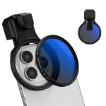 KF Circular Polarizer CPL Filter 58mm Clip-On for Smartphone KF15.0024